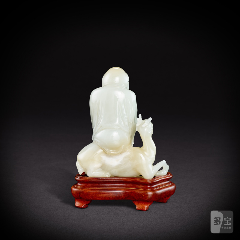 A set of eighteen jade Luohan figures, 20th century | 二十世紀 玉雕十八羅漢一套 - 图30